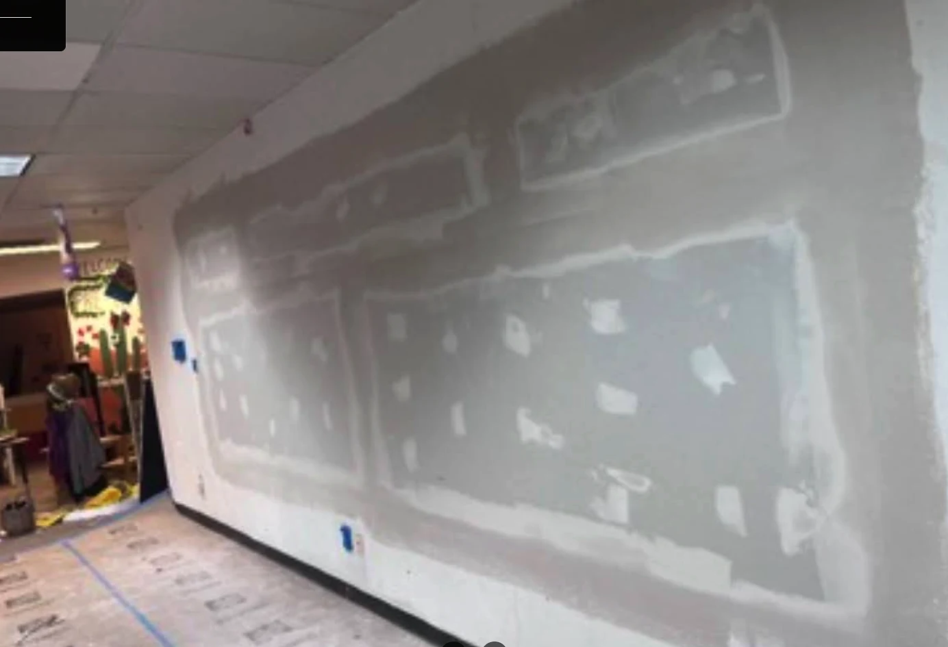 Drywall installation and finishing