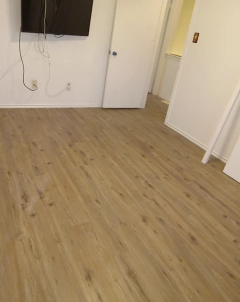 Finished flooring