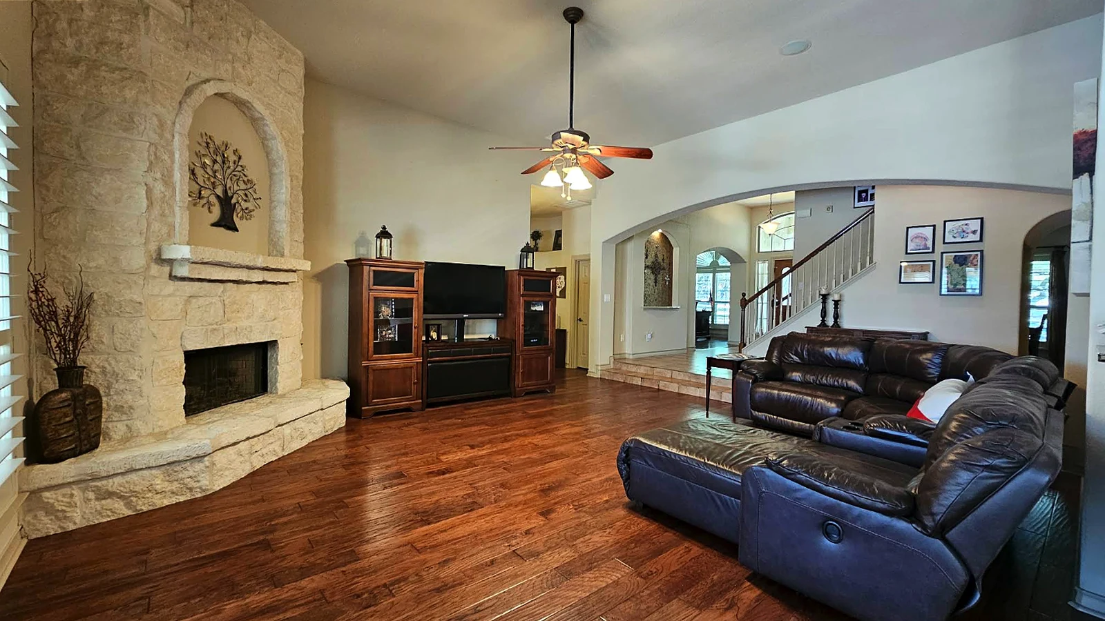 Finished flooring