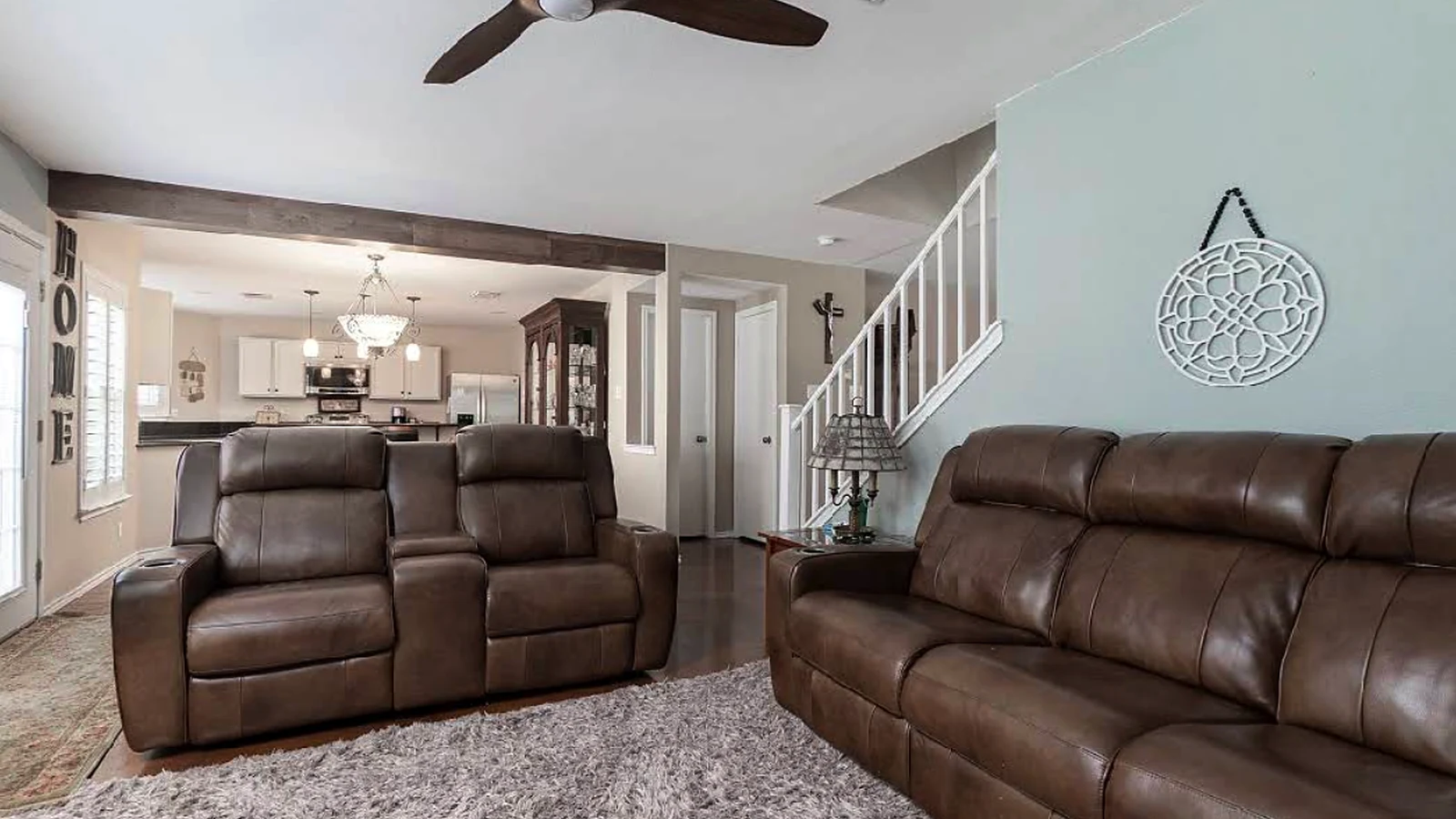 Completed interior renovation